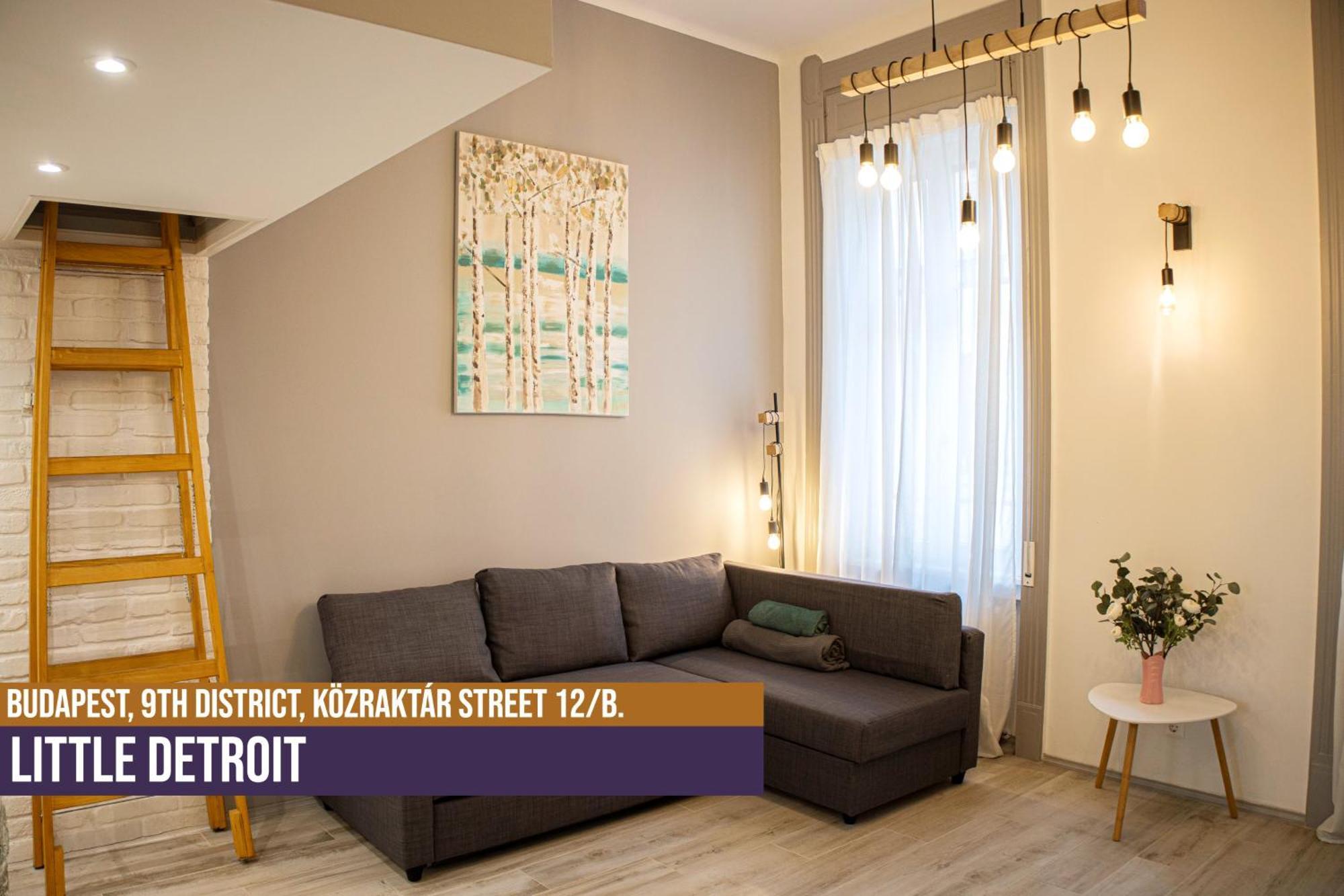 Little Americas Detroit Apartment Budapest Bagian luar foto