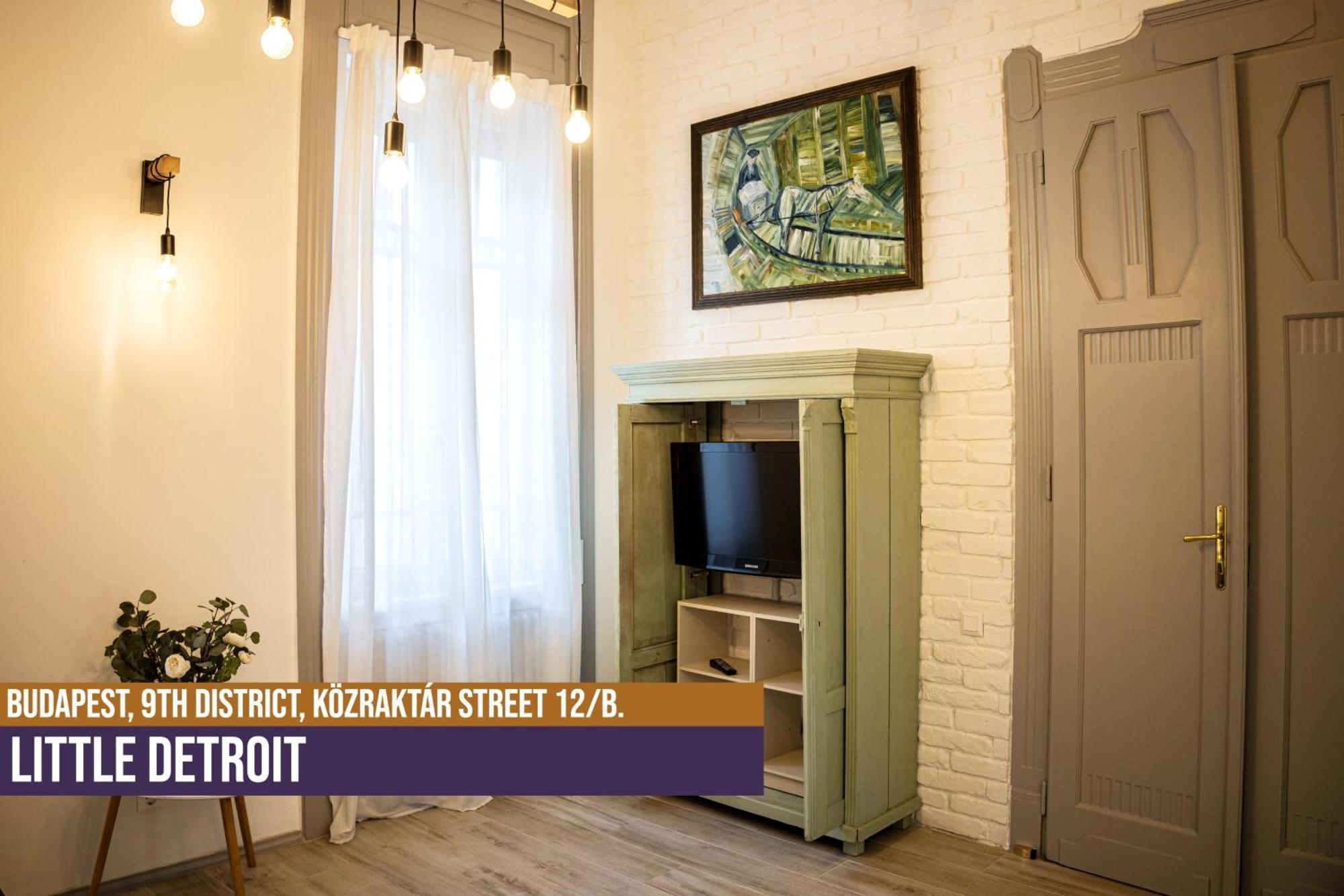 Little Americas Detroit Apartment Budapest Bagian luar foto